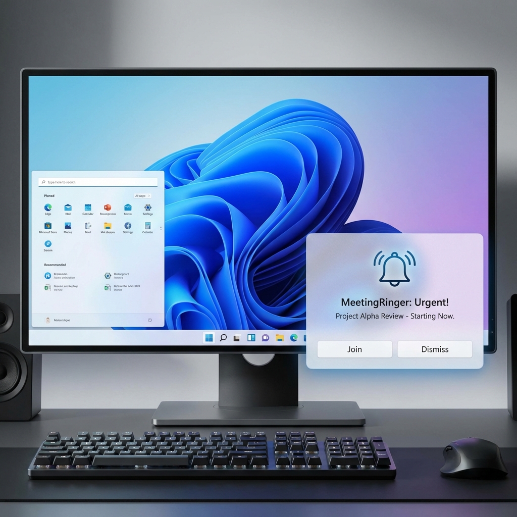 Windows Ringer Mockup